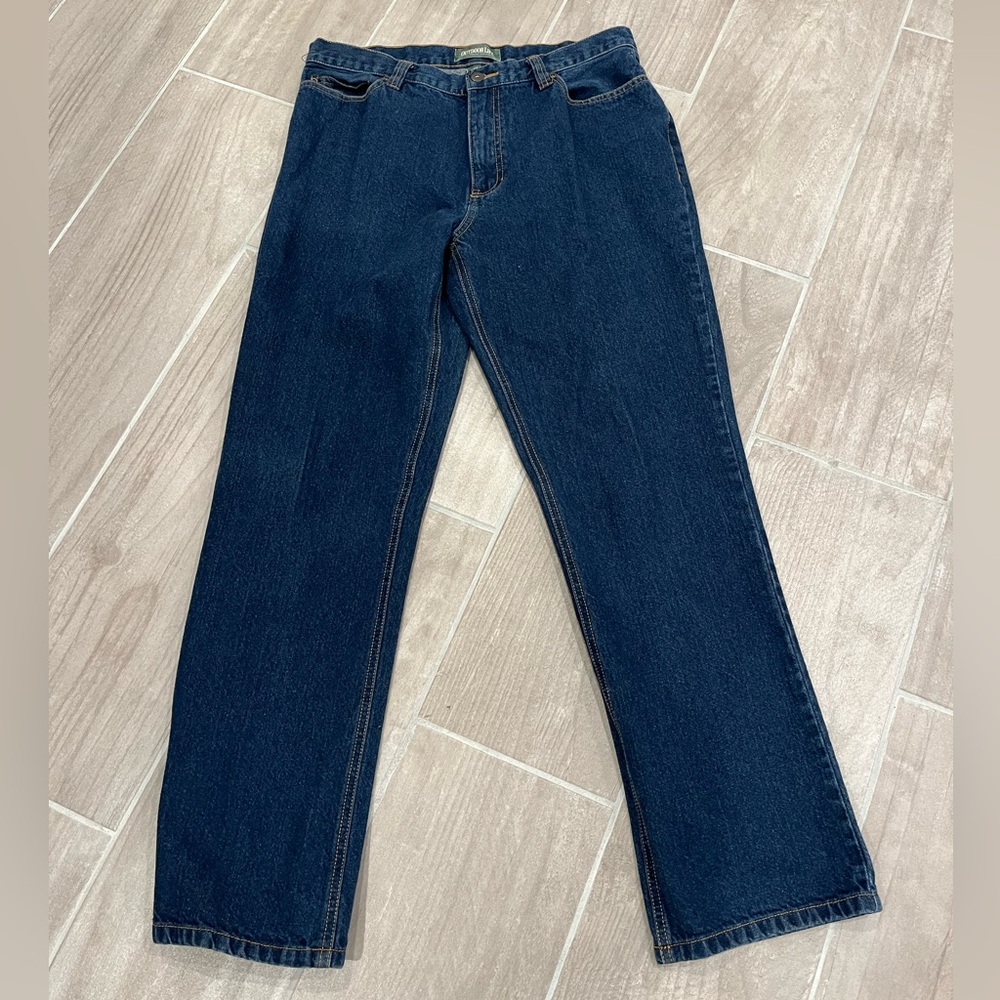 Outdoor Life Jeans Men’s 34x32 Regular FIT BLUE DENIM JEANS